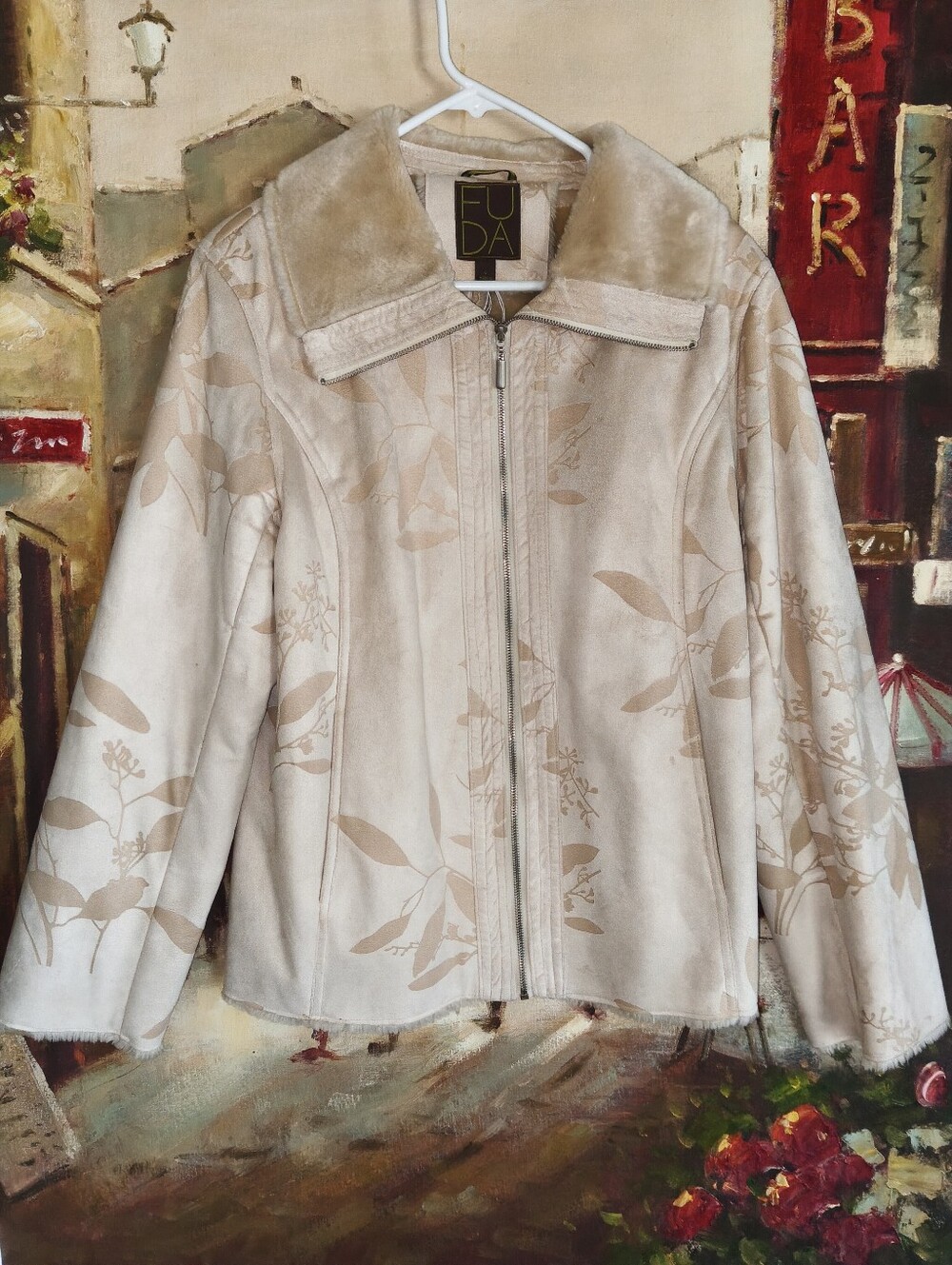 FUDA Faux Suede Jacket